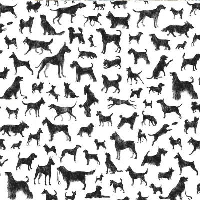 Papel pintado Brown negro  - 51