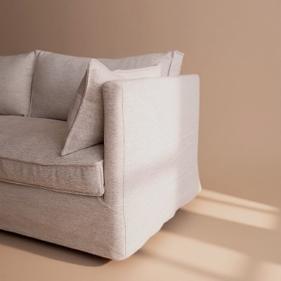 Split sofa with Maya 52 fabric  - 92