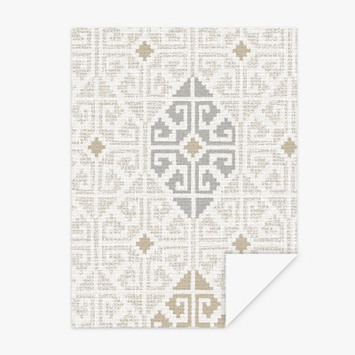 Muestra Papel pintado Lys mostaza  - 1