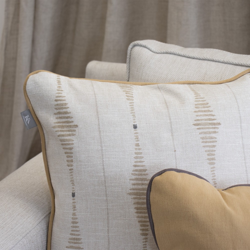 Pedro mustard cushion cover pack  - 5