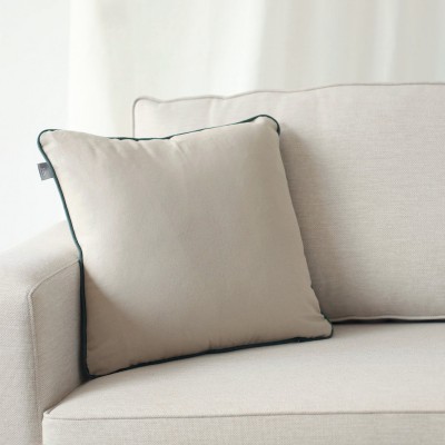 Kentia beige cushion cover with piping  - 19