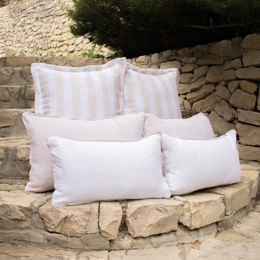 Breton pink cushion cover pack  - 1
